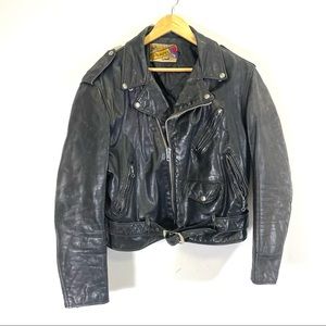 Vintage 1970s Schott NYC perfecto jacket size 44